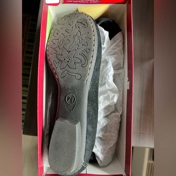 Suede ballerina shoes for women - Picture 4 of 4